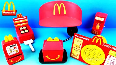 2019 Mcdonalds Restaurant Playset Full Set 6 Happy Meal Toys Cooking