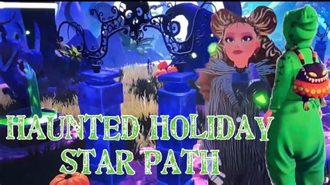 Haunted Holiday Star Path Quick Look Disney Dreamlight Valley Youtube