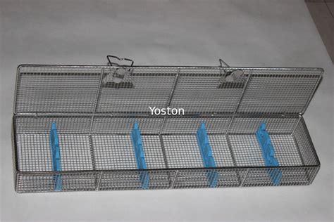 Endoscope Trays Surgical Instrument Sterilization Containers Stainless