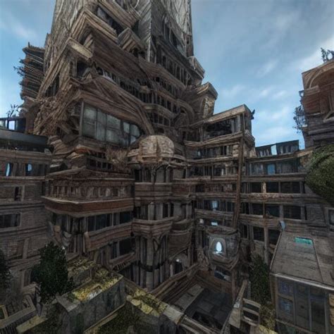 Architecture From Quake Lovecraftian Liminal Space Unreal Eng