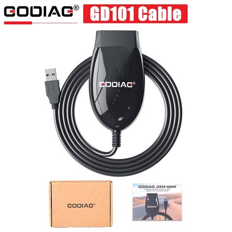 GODIAG Cable de diagnóstico GD101 J2534 Compatible con vehículos