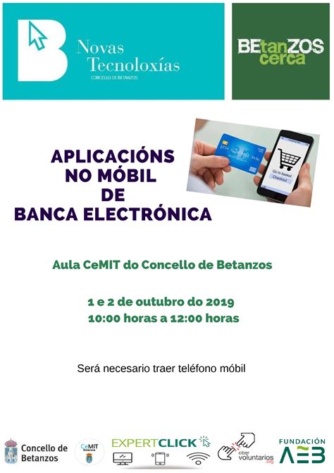 Curso Aplicacións no móbil de banca electrónica Novas Betanzos