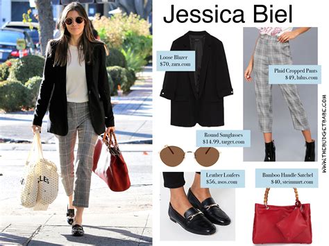 Jessica Biel - The Budget Babe | Affordable Fashion & Style Blog