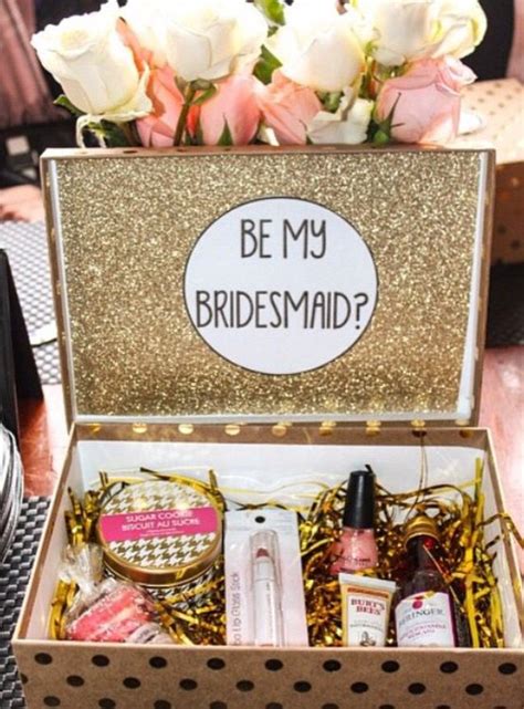 Cute Bridesmaid Diy Box Bridesmaid Proposal Diy Bridesmaid