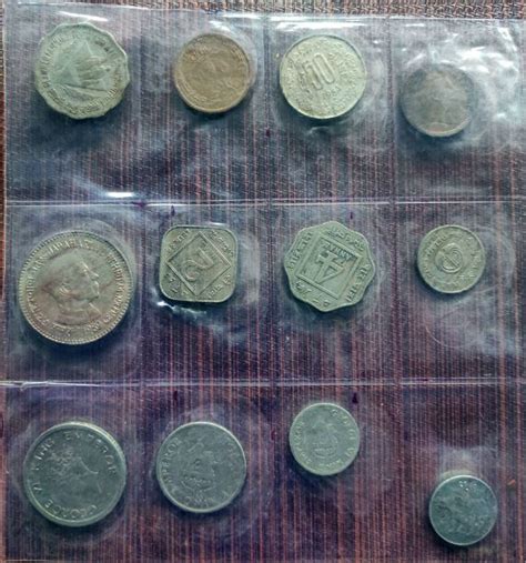 Set of Old Indian Coins Rare - BidCurios