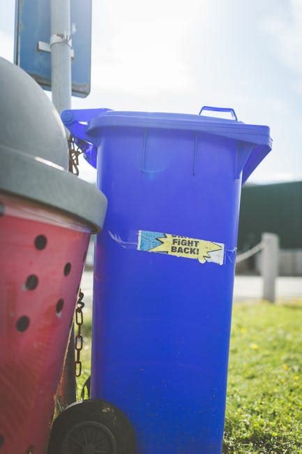 Focus Photo of Yellow Paper Near Trash Can · Free Stock Photo