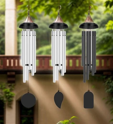 In Loving Memory Wind Chimes Outdoor Wind Chimes Hanging Bells Etsy