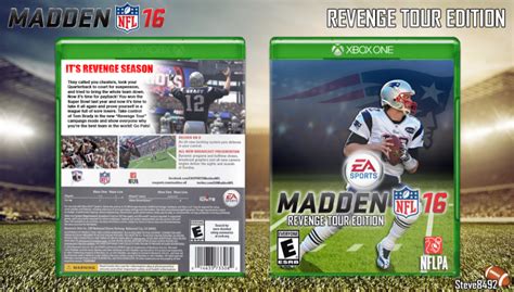 Madden NFL 16 Xbox One Box Art Cover by Steve8492