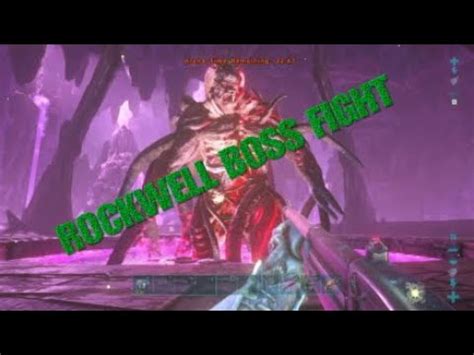 Rockwell Boss Fight Official PvP YouTube