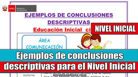 Ejemplos Claros De Como Poner Conclusiones Descriptivas Inicial