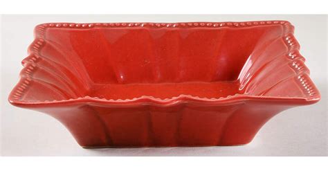 Paige Square Red Soup Cereal Bowl By Pioneer Woman Replacements Ltd