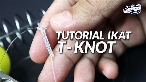 Tutorial Cara Ikat Perambut T Knot Super Strong T Knot Youtube