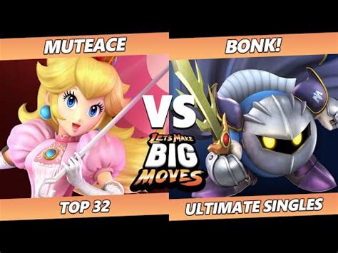 Lmbm Muteace Peach Vs Bonk Meta Knight Ssbu Ultimate