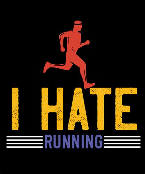 I hate running Digital Art by Jacob Zelazny | Fine Art America