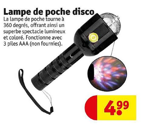 Promo Lampe De Poche Disco Chez Kruidvat ICatalogue Fr