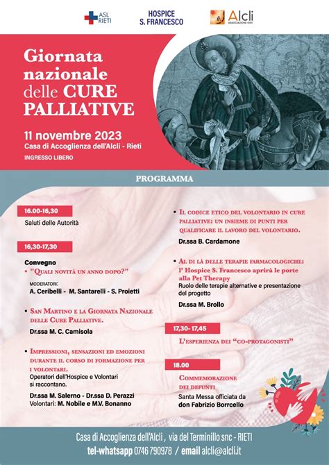 A Rieti Giornata Dedicata Alle Cure Palliative Sabinamagazine It