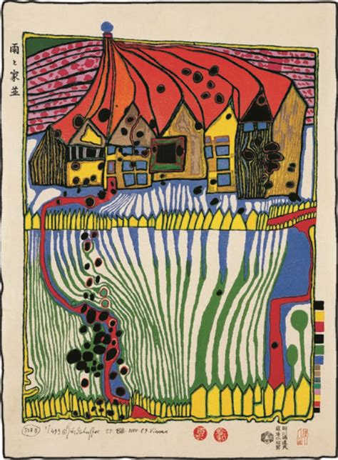 Hundertwasser Hundertwasser Idee Farbe Kunstproduktion