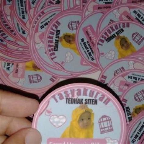 Jual Cetak Stiker Lingkaran Bulat Tedhak Siten Free Custom Di Seller