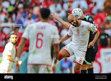 Al Wakrah Qatar 26th Nov 2022 Issam Jebali Da Tunísia Disputa O