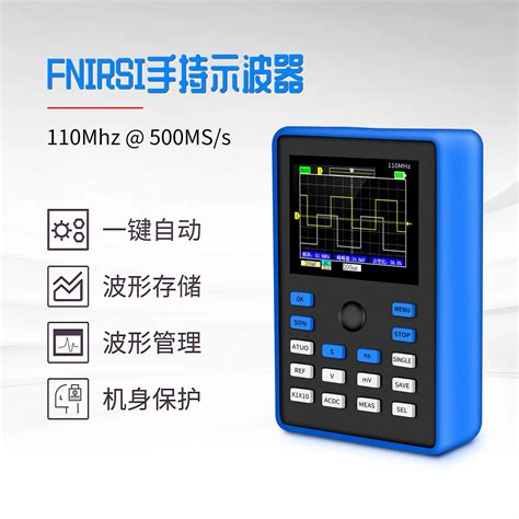 Mini Oscilloscope Portatif Fnirsi C Mhz Bande Passante Ms