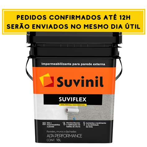 Fundo Para Parede Impermeabilizante Suviflex 18l Suvinil Shopee Brasil