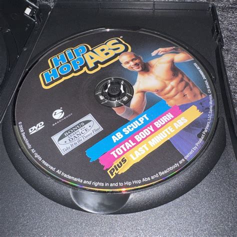 Hip Hop Abs Fat Burning Cardio Ab Sculpt Total Body Dvd