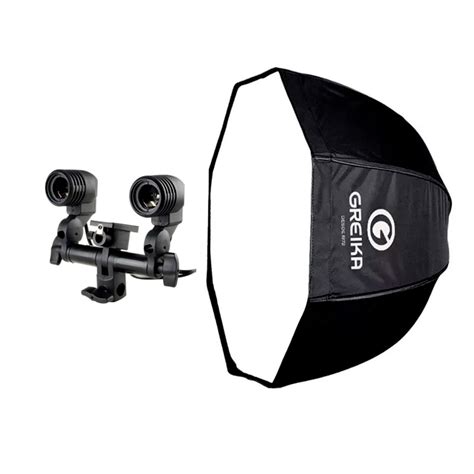 Octabox Godox Cm Softbox Soquete Duplo Para Lampadas Loja Da C Mera