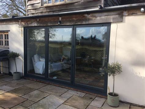 Aluminium Conservatory Aluminium Bifolds Newent Gloucestershire