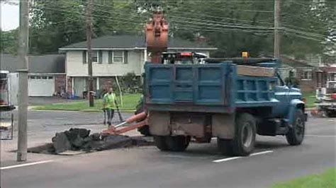 Pressurized Sewer Pipe Bursts In Warminster 6abc Philadelphia