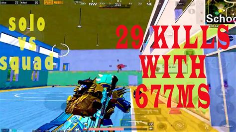 I Got 29 Kills Wİth 677ms I Solo Vs Squad Pubg Mobİle Gameplay