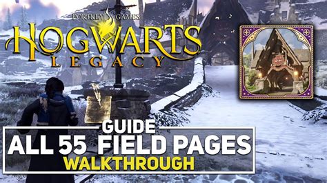 Find All Hogsmeade Field Guide Pageseasy Fast Walkthrough