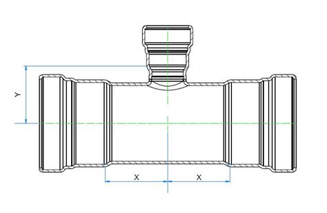 Mueller Streamline STL Reducing Tee P X P X P On Mueller Industries Inc