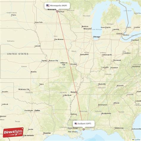 Direct Flights From Minneapolis To Gulfport Msp To Gpt Non Stop