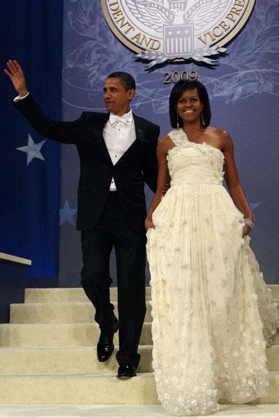 That classic Michelle Obama inaugural ball gown by Jason Wu. | Michelle ...