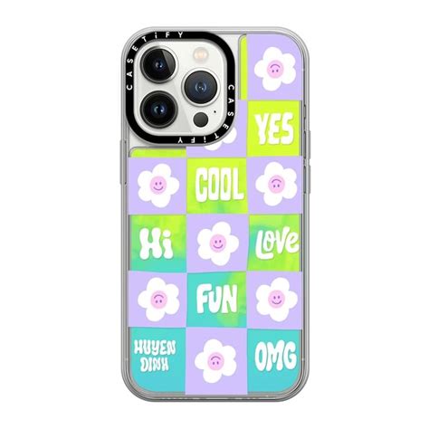 Pastel Flowers Checker By Huyen Dinh Casetify In Iphone Cases