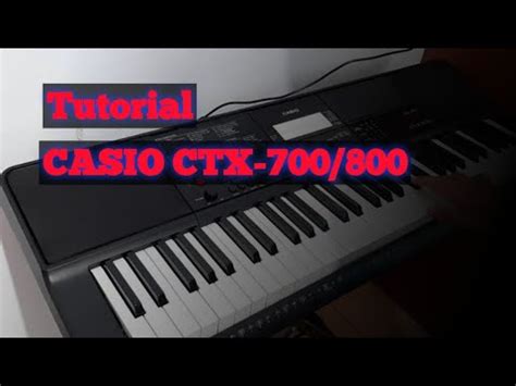 Tutorial Cara Memainkan Style Rhythm Keyboard Casio Ctx Youtube