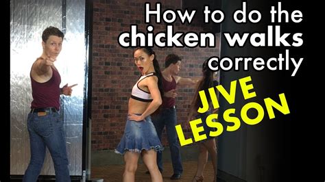 Tytus Bergstrom Teaches Jive Chicken Walk Youtube