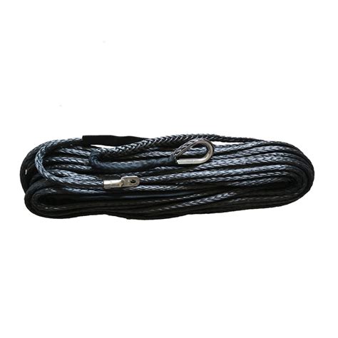 High Strength 12mm X 30m Uhmwpe Fiber Braided Synthetic Towing Winch