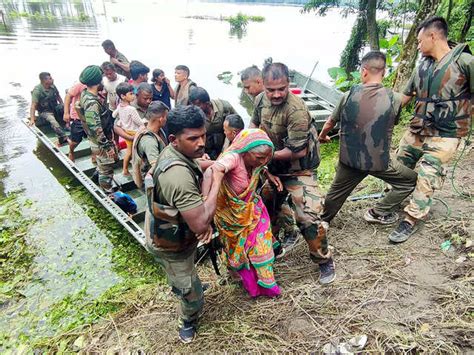 Flood Situation In Assam Remains Critical Toll Rises To 108 Assam