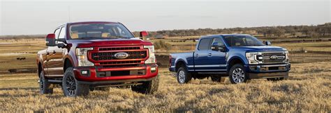 2022 Ford Super Duty King Ranch And Platinum Will Boast Standard 4x4