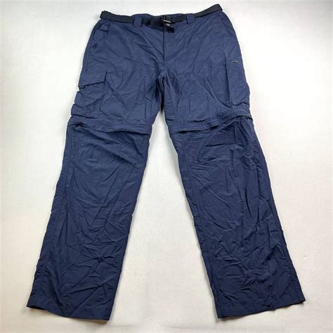 Columbia Columbia Convertible Cargo Pants Mens 40x32 Navy Omni Shade