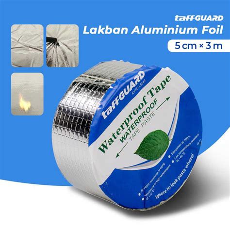 Jual TaffGUARD KYTO Lakban Aluminium Foil Adhesive Super Tape