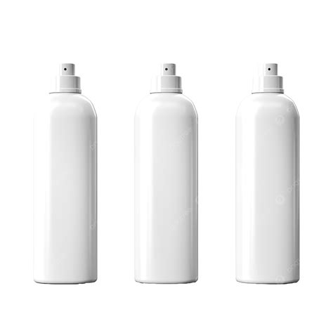 Set Of White Plastic Bottle Mockup Tube Cream Bottle Png Transparent