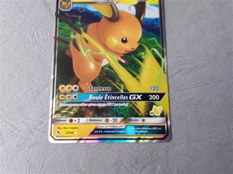 CARTE POKÉMON SL11 5 Destinées Occultes 20 68 RAICHU GX PV210 FULL