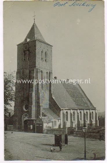 Oude Ansichten Oost Souburg Fotokaart Kerk Foto A G Kruithof 170359