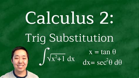 Calculus 2 Trig Substitution Examples Youtube