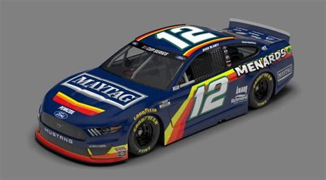 Team Penske Unveils Throwback Paint Scheme For Darlington NASCAR