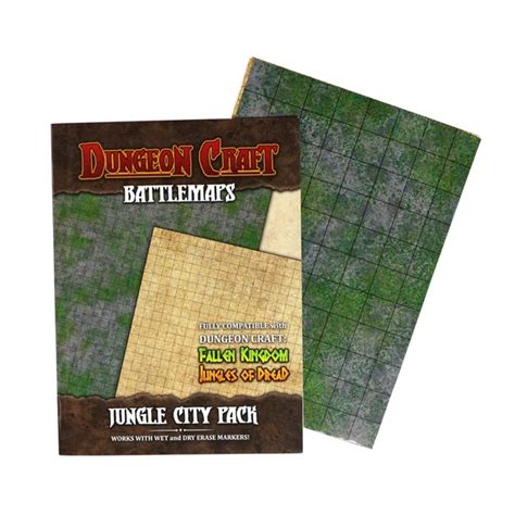 Dungeon Craft Jungle City Pack Battle Map