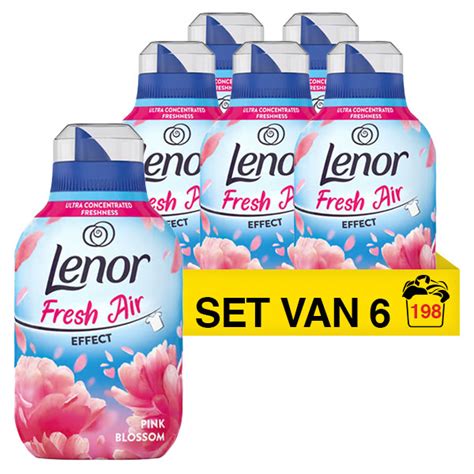 Aanbieding Lenor Fresh Air Outdoorable Wasverzachter Pink Blossom 462