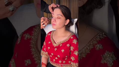 Arisha Razi Barat Makeup Tutorial Arisharazikhan Wedding